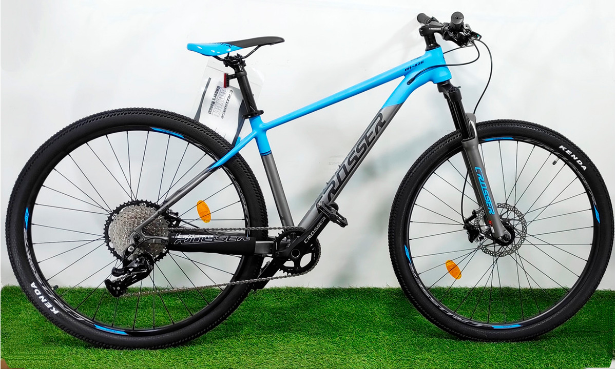 Фотография Велосипед Crosser Flow 2 MT-036 29" размер М рама 17 2021 Серо-голубой